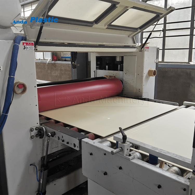 Mesin Laminating PVC Foam Board Flat PUR